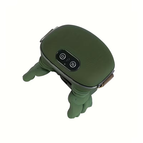 🔥 Multifunctional Neck & Waist Massager – Smart Heated Deep Kneading Device with Adjustable Strap, Portable for Home, Office & Car