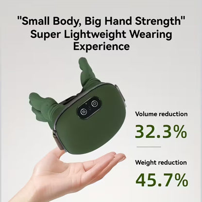 🔥 Multifunctional Neck & Waist Massager – Smart Heated Deep Kneading Device with Adjustable Strap, Portable for Home, Office & Car