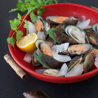 Frozen Half Shell Mussels – Natural, Ready-to-Cook Seafood
