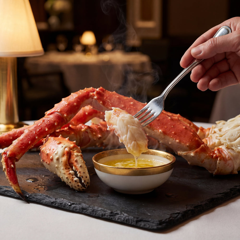 King Crab Legs (3 lbs) - Pre-Cooked & Ready to Feast | Colossal Size
